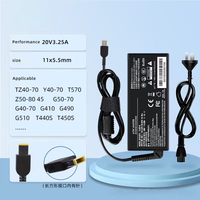 Adaptateurs d'alimentation pour ordinateur portable Chargeur à pointe carrée 65W 20V 3.25A pour Lenovo Dell HP Chargeurs pour ordinateur portable