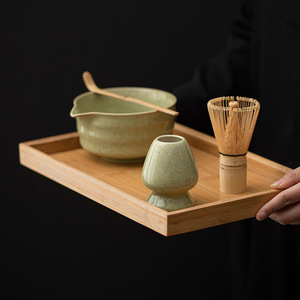 애스티프 도매 다채로운 수제 의식 말차 도구 도자기 세라믹 말차 털 스탠드 체이스 홀더 - Product Image 3