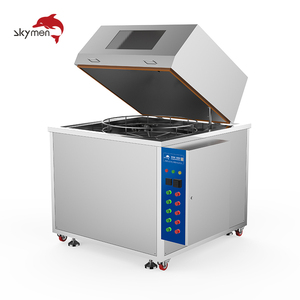 Động cơ Xi lanh đầu phụ tùng ô tô máy làm sạch bộ phận công nghiệp tẩy dầu mỡ sạch hơn với giỏ quay và chu kỳ rửa tự động - Product Image 5