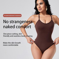 Pabrik OEM/ODM Bodysuit Pengencang Bokong Pembentuk Tubuh Jam Pasir Wanita Pelangsing Perut Shapewear Mewah Pour Femme