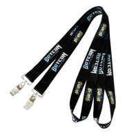 Fabricant de lanière Transfert de chaleur Cou personnalisé Polyester Logo personnalisé Lanière de sublimation