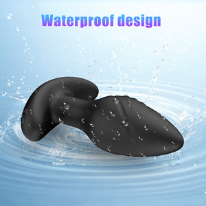 هزاز شرجي ومحفز للبروستاتا للرجال مع تحكم عن بعد، 9 أوضاع اهتزاز ودفع، سدادة مؤخرة سيليكون مقاومة للماء بمعيار IPX7 - Product Image 4