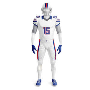 Impresión profesional Venta caliente Mejor fabricación Uniforme de fútbol americano Tamaño personalizado y color Uniforme de fútbol americano - Product Image 2