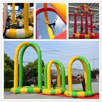 Saut à l'élastique gonflable de trampoline de personne seule extérieure commerciale pour l'amusement de saut à l'élastique d'enfants