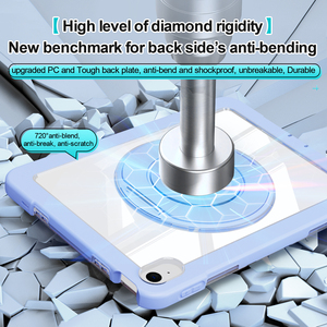 Pour Apple <span class=keywords><strong>iPad</strong></span> 2022 <span class=keywords><strong>Protection</strong></span> complète givré acrylique bandoulière réglable en gros étui pour tablette et housses pour <span class=keywords><strong>iPad</strong></span> - Product Image 5