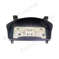 Tableau de bord LCD Foforfor pour Nissan Y61 2006-2022 Instrument LCD Odomètre Virtual Digital Cluster Cockpit avec Carplay