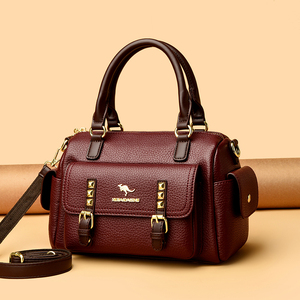 Sac à main Boston en PU de haute qualité. Sac à main de luxe de créateur. Convient à un usage quotidien.96116 - Product Image 6