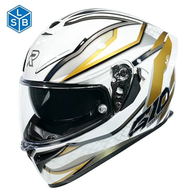 Amostra grátis de capacete de proteção facial para motocicleta Cross Country Racing Sports