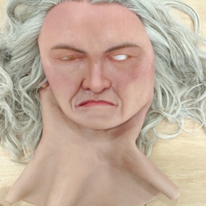 Maschera in Silicone Personalizzata Realistica da Anziano/Anziana per Cosplay, <span class=keywords><strong>Halloween</strong></span>, Spettacoli e Travestimenti - Product Image 5