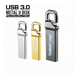 Clé USB Métallique en Gros 2.0 3.0 avec Logo Personnalisé, Clé USB Promotionnelle Haute Vitesse 1 Go 2 Go 4 Go 8 Go 16 Go 32 Go 64 Go 128 Go - Product Image 3