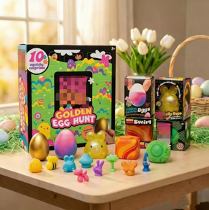 Caja Sorpresa de Pascua Golden Egg Scavenger Hunt - Juguete Infantil con Puertas Misteriosas - Product Image 3