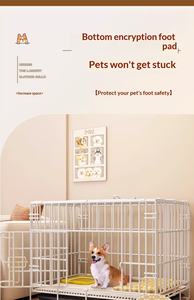 <span class=keywords><strong>2026</strong></span> Groothandel Eco-vriendelijke kleine hondenhuisjes met bloemenpatroon, voor binnengebruik, inclusief toiletten, afrasteringen en poortjes voor Corgi's & Poedels. - Product Image 6