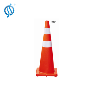 90cm de PVC estándar europeo de alerta en <span class=keywords><strong>carretera</strong></span> de Seguridad Cono de tráfico - Product Image 2
