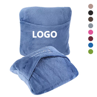 Impression personnalisée broderie Logo corail flanelle couverture hiver flanelle couverture ménage Animal dessin animé tissé serviette couverture