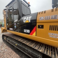 Histoire d'entretien du CAT 323D, excavatrice Caterpillar d'occasion de 23 tonnes pour travaux de terrassement et de carrière