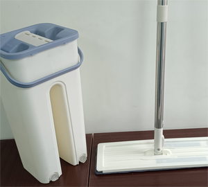 Venta al por mayor de nuevas características, fregona mágica, fregona plana, cubo mágico, limpieza profesional, fregona mágica para suelo - Product Image 4