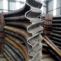 Arco De Acero De Minera Support d'exploitation minière en forme de U 25U 29U 36U U Beam Steel