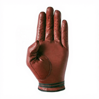 Guantes MUDASSAR SPORTS GG/128 de Piel de Oveja Cabretta, Cuero Genuino, Antideslizantes, Agarre de Alta Precisión, Manejo Suave y Cómodo