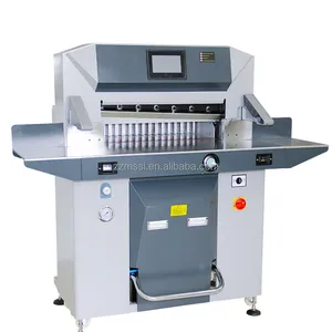 MILES 6710PX High Precision Automatic Programing Hydraulic Paper Cutter for Sale Infrared Paper Cutting Machine 30mm 100mm 670mm