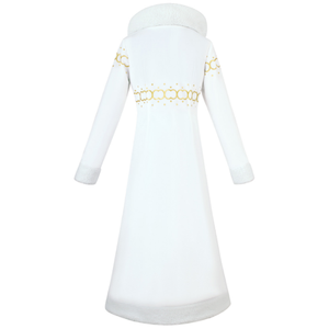 Anime Outfit Nico Robin Cosplay Fur Collar <strong>Coat</strong> Anime Sea <strong>King</strong> Cos Uniform for Party Stage - Product Image 4