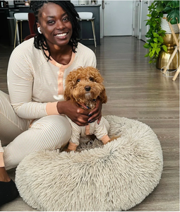 Qiqu Pet Supplies Custom New Designer abbigliamento felpe con cappuccio in cotone abbinate umane Best Friend Dogs Gift for Italian greyhound whippet - Product Image 4