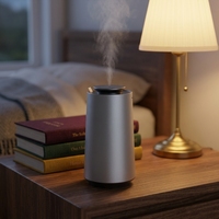 Purificateur d'air USB pour voiture rechargeable, capacité 10 ml, diffuseur d'arômes d'huiles essentielles sans eau, fonctionnant sur batterie, en métal, pour décoration