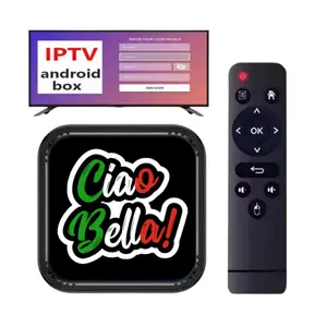 安定した動作4KイタリアIPTVスマートTVボックスEnigma2Ita Italia IP TV for 4K最高のイタリア語Android ExtremeXtreamコードの無料テスト