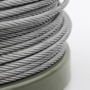 Fune di acciaio 4mm filo di corda in acciaio inossidabile Hdg 12mm cavo a fune in acciaio inossidabile 1.2mm - Product Image 3