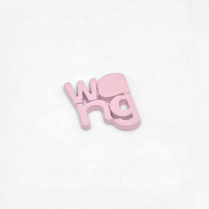 แผ่นปะโลหะทำจากโลหะมีตัวอักษรสไตล์ INS ขนาด23 20MM-Trendy สำหรับเสื้อผ้ากิ๊บติดผมและโทรศัพท์ - Product Image 4