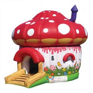 Durable Eco-Friendly 4x4m WINWAY <b>Inflatable</b> Bounce <b>House</b> Combo with 3-Year Warranty 8-Person Capacity & Customized Color for Fun - Product Image 1