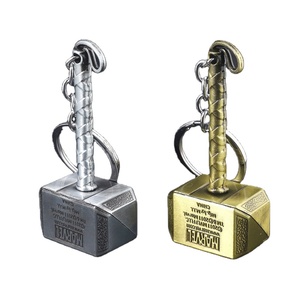 Llavero Creativo de Aleación de Zinc con Forma de Martillo de Terremoto, Accesorios para Llaves de Coche, Mochilas, Regalo - Product Image 5