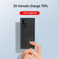 Batterie externe d'usine 20000 mah PD 20.5W chargeur Portable Powerbank 20000 Mah batterie externe Charge rapide pour iPhone