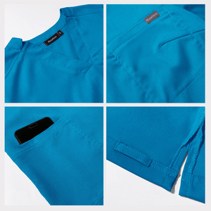 Uniformes de Enfermera 42032, Uniformes Médicos Lavables Personalizados, Uniformes Quirúrgicos - Tela Transpirable, Servicio OEM, en Stock - Product Image 3