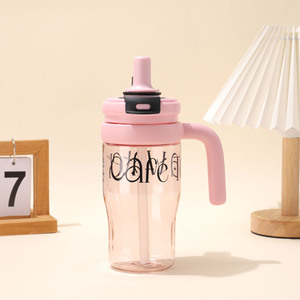 Tazza da 650ml con Logo personalizzato con manico grande tazza da tè alla frutta trasparente per bevande da <span class=keywords><strong>donna</strong></span> caratteristiche termiche - Product Image 4