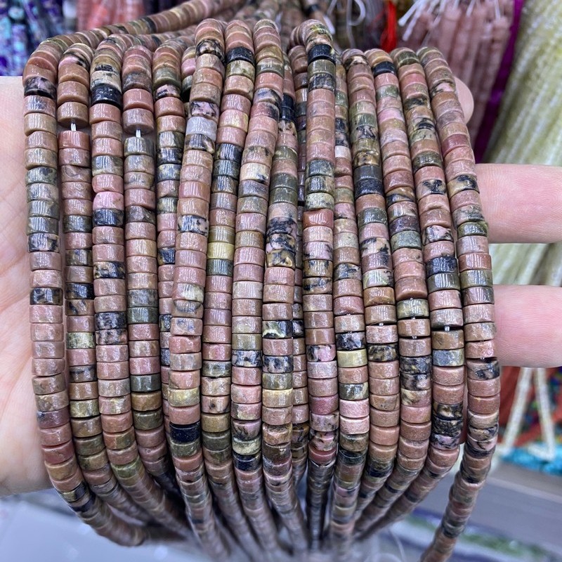 05 Black Stripe Rhodochrosite
