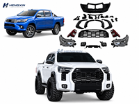 Kit Carrosserie Offroad pour Toyota Hilux Vigo 2005-2016, Style Tundra 2022, Kit de Relooking Auto pour Pickup, Vente Chaude