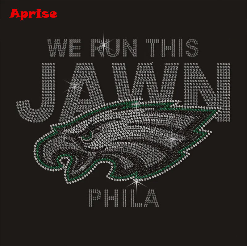 Custom Rhinestone Transfers - Iron On Hot Fix Bling Design