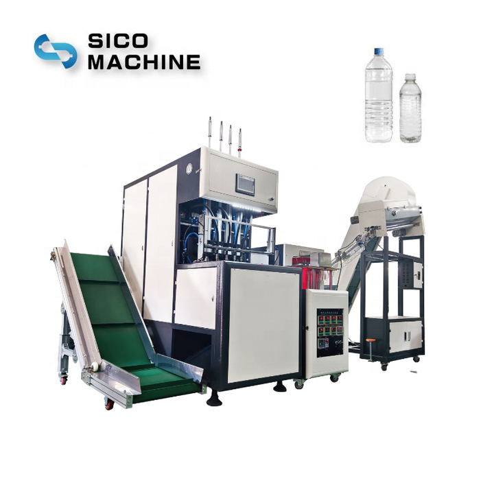 Preform Loading Automatic 4 Cavity PET Bottle Blowing Machine