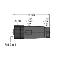 Lot de 18x B 8141-0/lel U2-12959 Field Wile M12 Connection - Nfs pour produit sous garantie