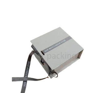 Sinh Thái Thân Thiện Với Biểu Tượng Tùy Chỉnh Có Thể Tái Chế Handmade Hộp Quà Tặng Đóng Gói Cho Đồ Trang Sức Vòng Cổ Vòng Đeo Tay Nhẫn Ngăn Kéo Giấy Hộp Đồ Trang Sức - Product Image 5