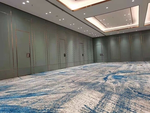 Moderne MDF-Schulklassenzimmer Faltbare Akustische Trennwand Bewegliche Schalldichte Raumteiler für Hotels - Product Image 4