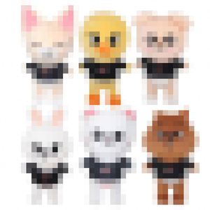 Peluche Personalizado de Pato, Cerdo o Perro con Capucha para Niños, Juguete de Peluche Suave con Relleno de Algodón PP y Forro de Malla - Product Image 1