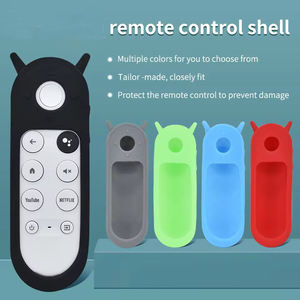 Funda Protectora de Silicona Impermeable para Control Remoto de TV Google 433MHz con 4 Botones, Código Fijo, Funciona con 2 Pilas AA/AAA - Product Image 1