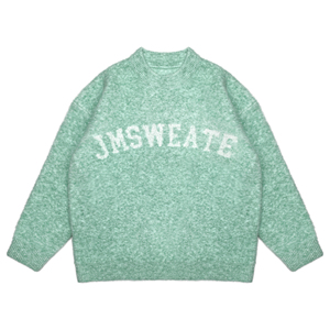 Pull en tricot personnalisé OEM ODM 7GG, <span class=keywords><strong>laine</strong></span> pure, acrylique, polyester, lettres jacquard, col rond, pull en tricot pour <span class=keywords><strong>homme</strong></span> - Product Image 4