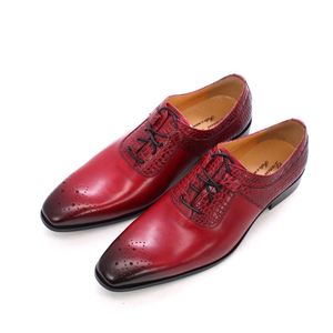 รองเท้าบร็อกแฮนด์เมด Felix Chu สำหรับผู้ชาย รองเท้าทางการ - Product Image 2