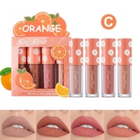 2024 nouveau modèle commerce extérieur rouge à lèvres haute qualité étanche 4 pièces maquillage rouge à lèvres en gros