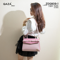 Sacs à main décontractés pour femmes QAZA, nouveaux modèles de créateurs, en cuir PU, de haute qualité, sacs à main de luxe avec poignée supérieure