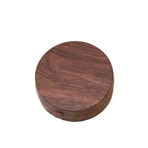 Su misura in legno modello scatola di lenti a contatto di alta qualità, causa ammollo