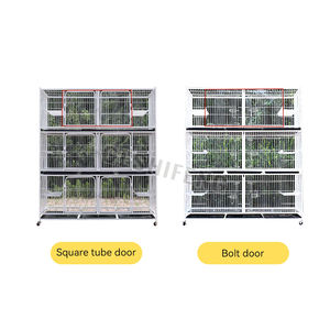 Cage galvanisée multi-usage à 3 couches cage intérieure pour animaux de compagnie niche pour chats cage multicouche en métal pour furets shenzhen - Product Image 4