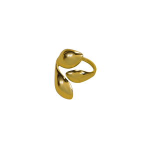 Fashion <b>Rings</b> 316L Stainless Steel PVD Gold Plating Sustainable Resistant Design - Product Image 2